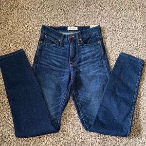 Madewell 10" High-Rise Skinny Jeans size 24